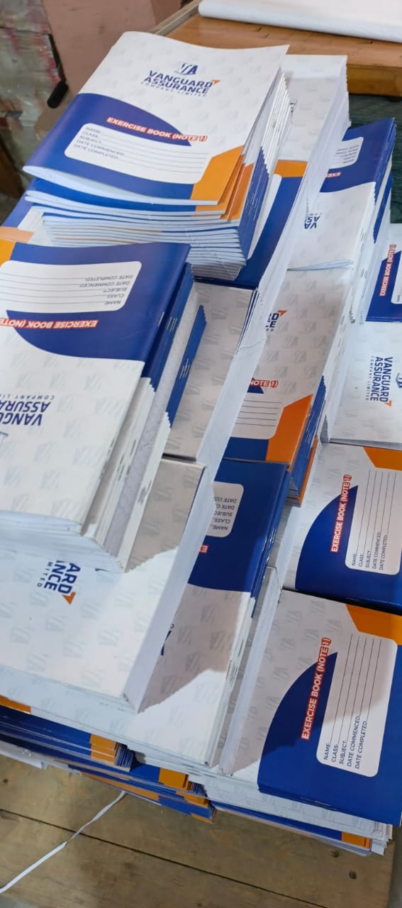 Vanguard Exercise Books