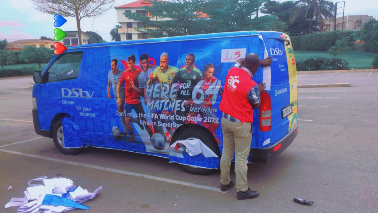 DStv Van Wrap