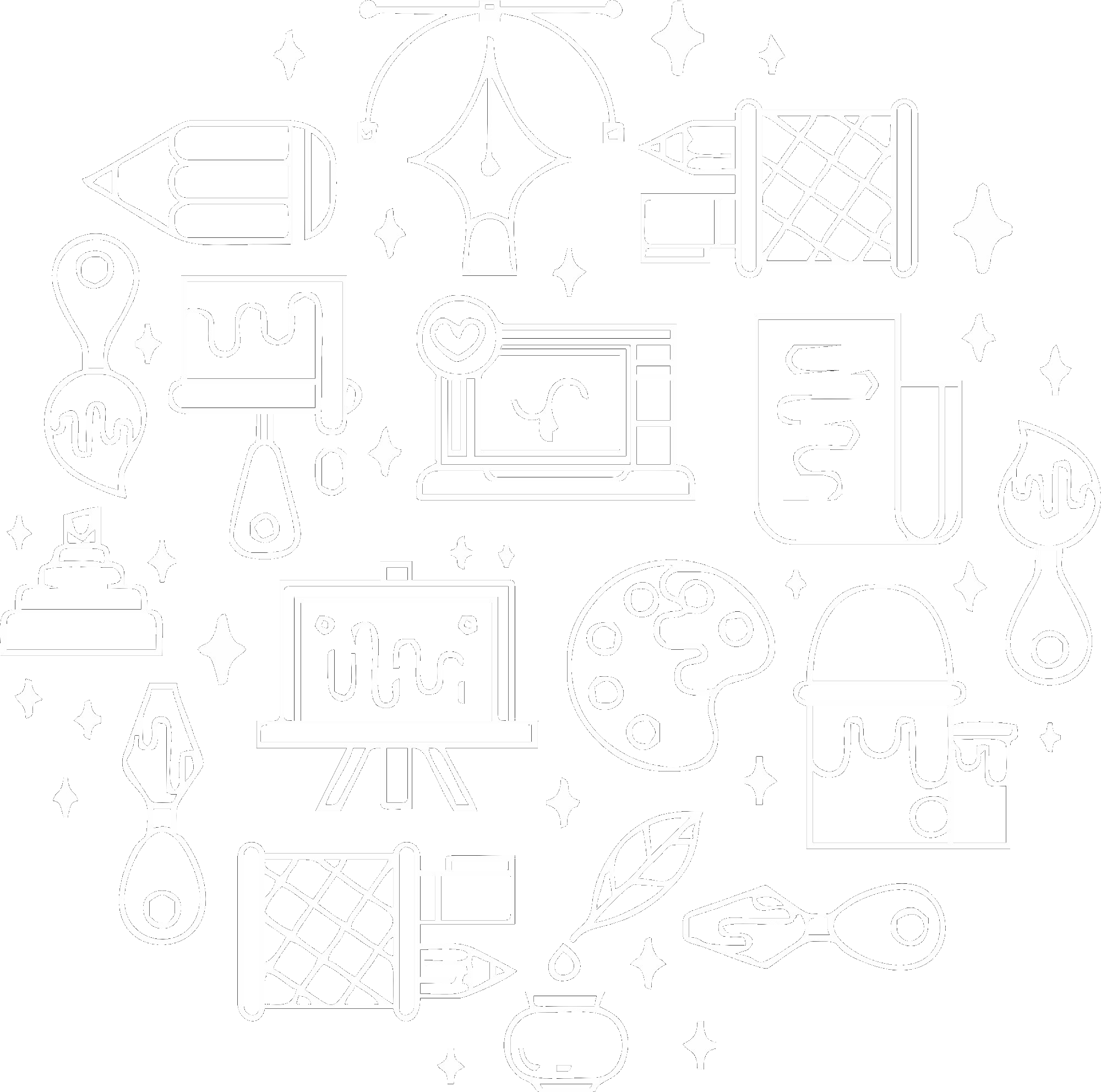 Creative Brand Agency Icons